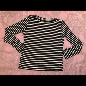 Lefties striped long sleeve shirt